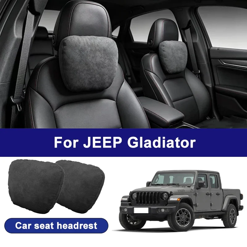 

For JEEP Gladiator car headrests, soft universal adjustable car seat pillows, car neck pillow cushions, car accessories