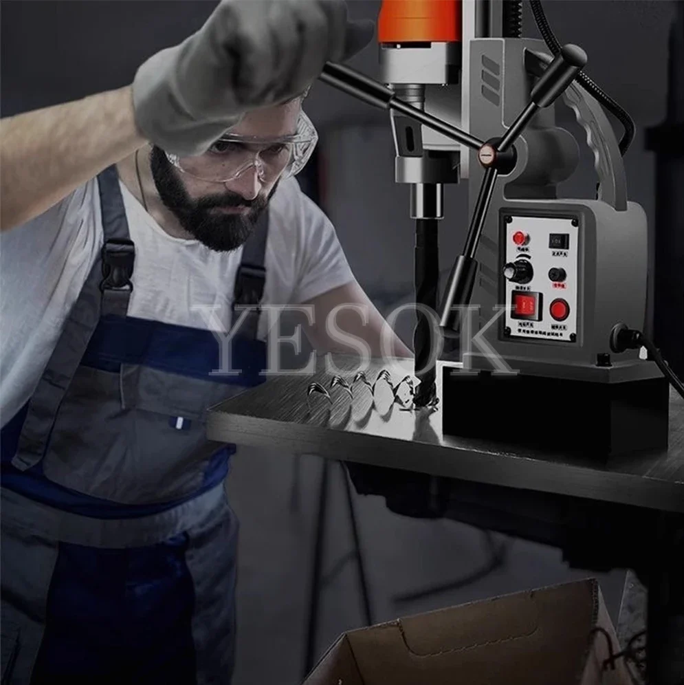 산업용 상업용 강철 마그네틱 드릴, 전자기 드릴 프레스, 35mm 드릴링 머신, BRM35, 220V, 1550W
