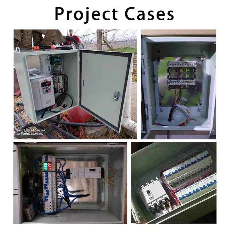 IP65 Waterproof Electrical Distribution Box Indoor Cold Rolled Steel Box with Lock Electrical Cabinet Junction Control Metal Box