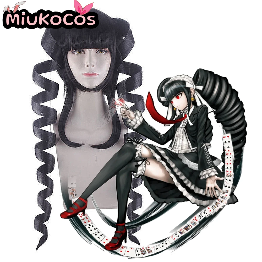 

IN STOCK Yasuhiro Taeko Cosplay Wig MiukoCosplay Game Danganronpa Cosplay
