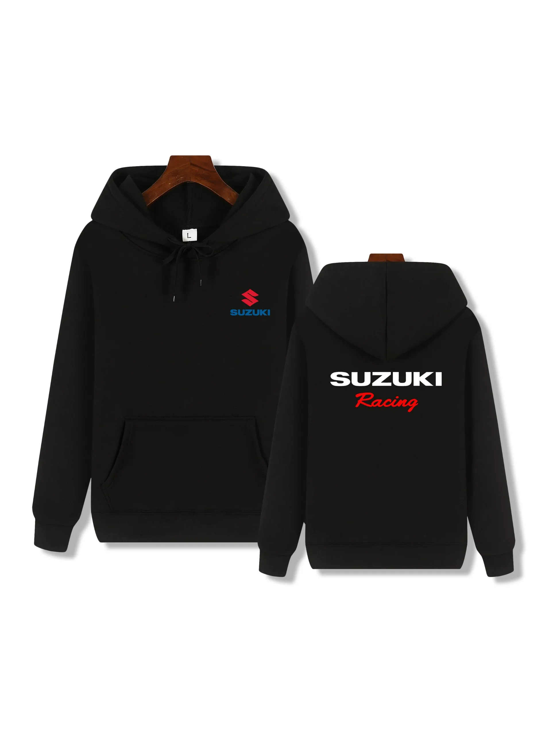 AliExpress Suzuki men's fashion printed hoodies, outdoor sports, fitness, running, motorcycle, heavy motorcycle and bicycle clothing