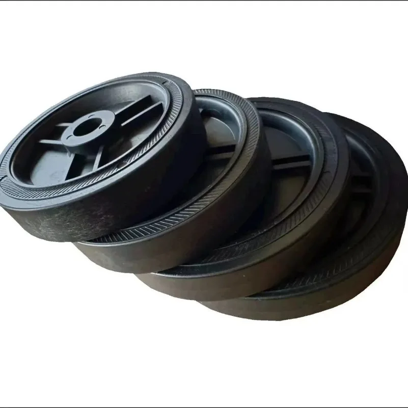 2pcs Air Compressor Caster Wheel 4/5/6/7/8 inch for Silent Oil-free Air Pump Accessories