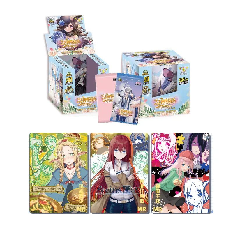 

Goddess Story Collection Card Booster Box Rare SR SSR PR Limited Character Board Game Gift for Kids Playing Cards