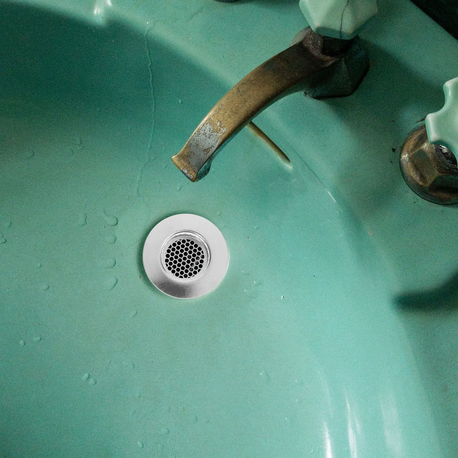 

2Pcs Stainless Steel Drain Hair Catcher Kitchen Sink Strainer Stopper Shower Bathtub Floor Drain Filter Hair Trap