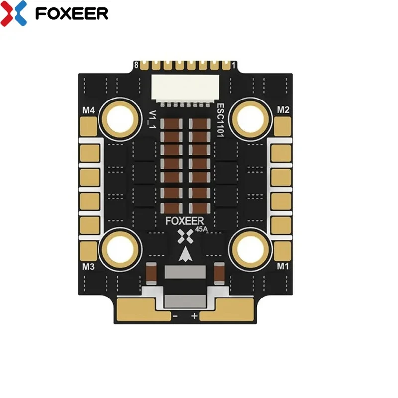 

Foxeer Reaper F4 Mini 45A /60A/65A 128K 4in1 ESC BLHeli32 for RC FPV Racing Drone