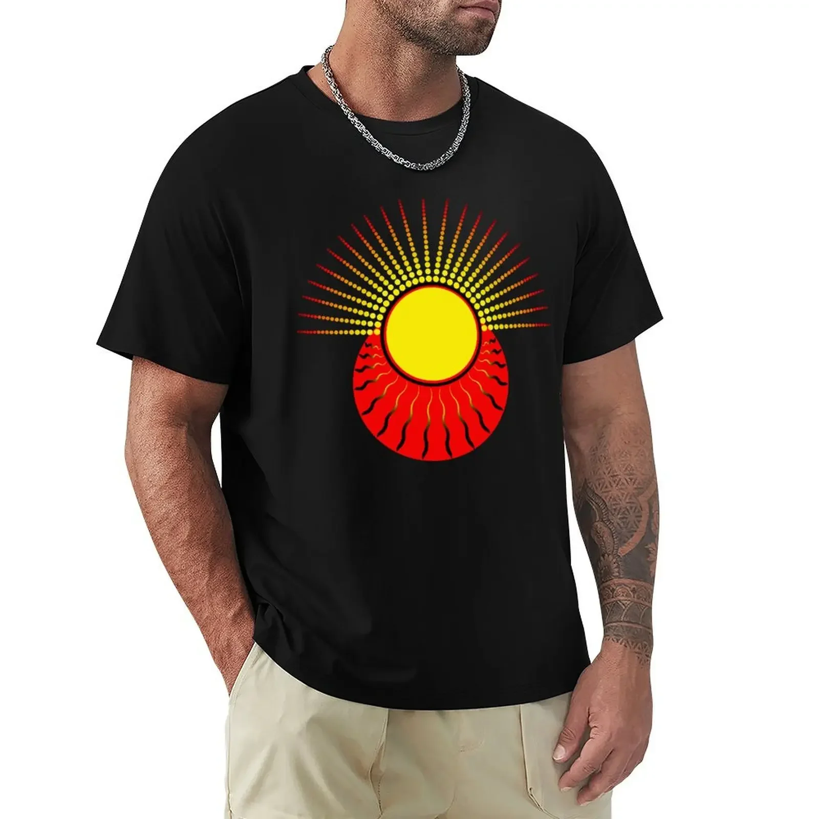 

Sun, Land & People T-Shirt quick drying graphic t shirts heavy weight t shirts for men