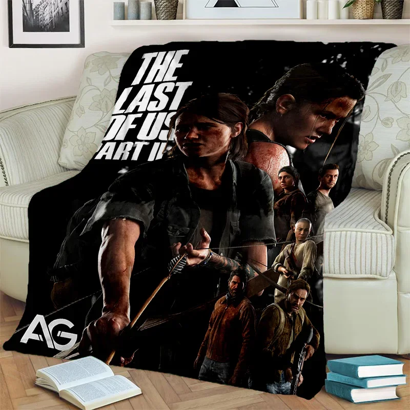 Pedro The Last of Us Horror TV Game Blanket,Soft Throw Blanket for Home Bedroom Bed Sofa Picnic Travel Office Cover Blanket Kids