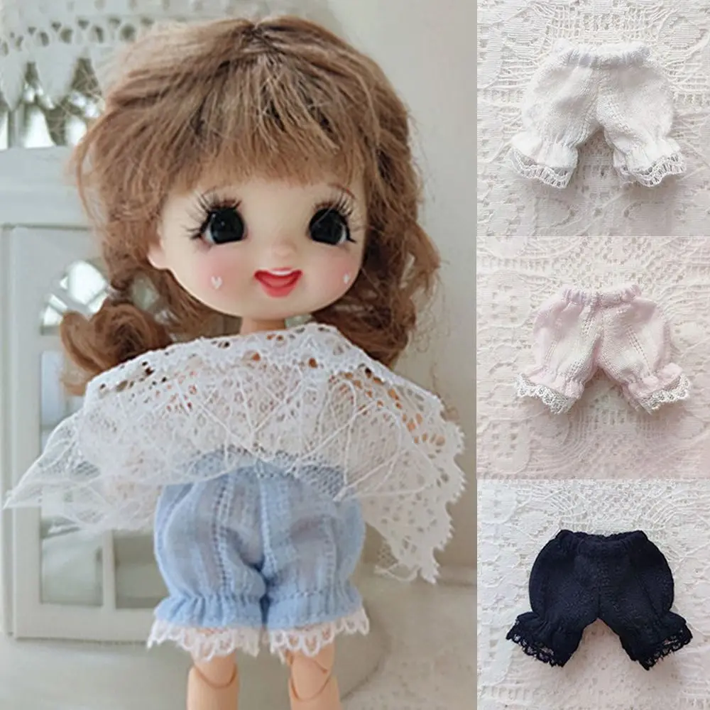 Dolls Cotton Shorts Lantern Pants for 1/11 OB11 Dolls for 1/12 BJD Dolls Clothes Accessories Doll Casual Wears Clothing Toys