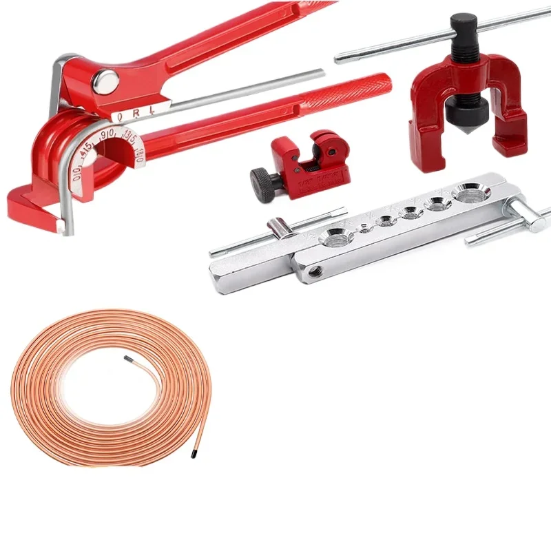 

3/16 Automotive Brake Line Expander, Brake Copper Pipe Flanging Flare Flare Expander Tool Kit