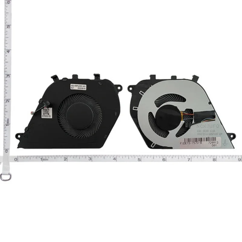 

A++Laptop CPU Cooling Fan For DELL Inspiron 15 7000 7570 7573 0Y64H5 DFS541105FC0T
