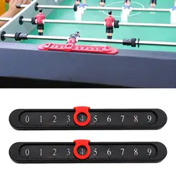 2x Foosball Score Counters, Table Football Counter, Soccer Table Scoring Markers 0 to 9 Children Foosball Scoreboard