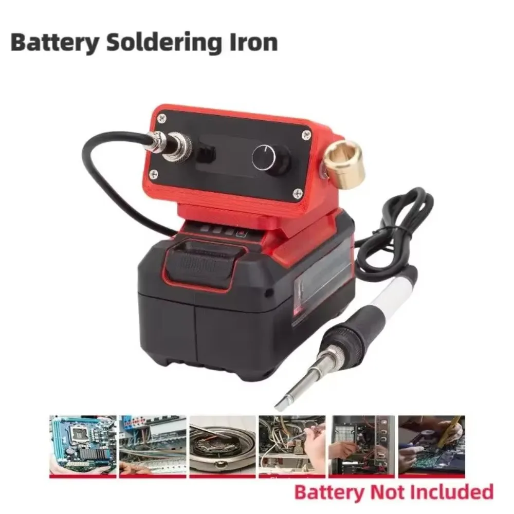 T12 For Ozito For Einhell power X Change Battery  Portable Soldering Iron 18v Solder Station Cordless Soldering 18V