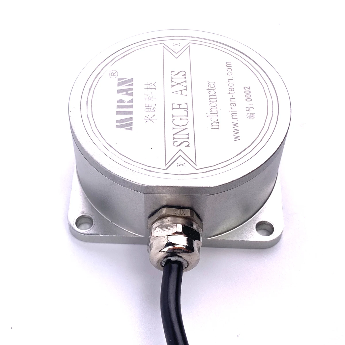 Miran MQJD30 high resolution single axis Inclinometer tilt angle sensor for bridge inspection