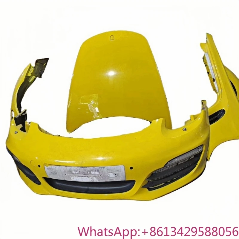 

Used Original Auto Parts for Porsche 981 Engine Hood Fender Front Bumper in Aluminum with Included Screws
