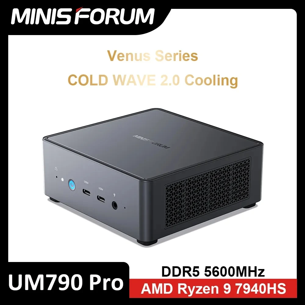 

Мини-ПК UM790 UM780 Pro XTX MINISFORUM Gamer AMD Ryzen 9 7940HS 7840HS 2 * DDR5 5600 МГц 2 * PCIE4.0 2 * USB4.0 Windows 11 NUC WiFi6E