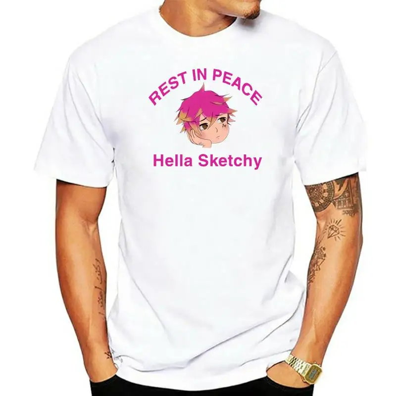 Rest In Peace Hella Sketchy T-Shirt Young Rapper Lofi Tee(1)