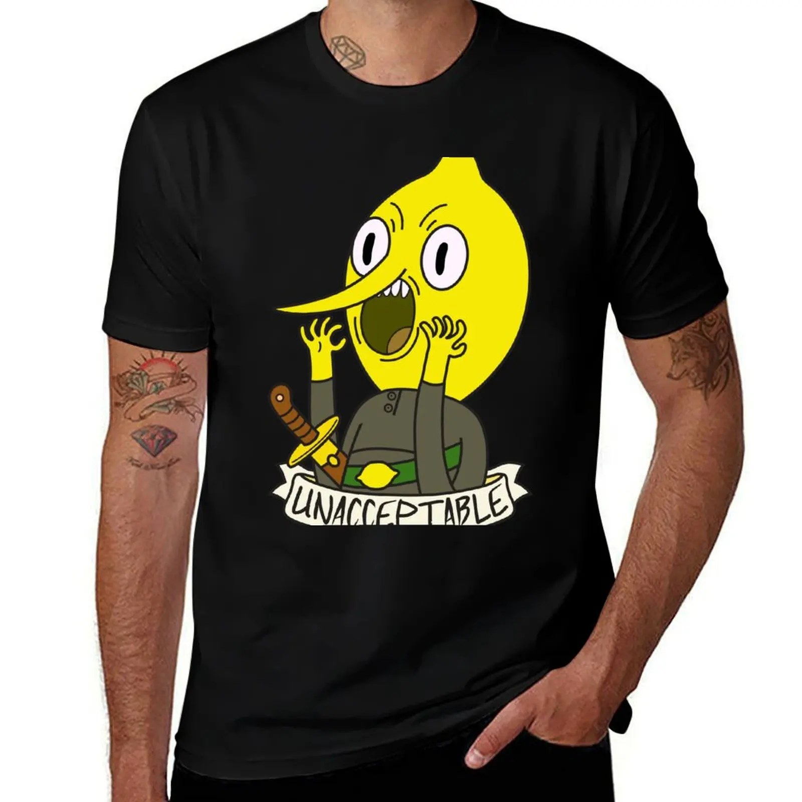 

Lemongrab T-Shirt animal prinfor boys aesthetic clothes man clothes blacks t shirt for men