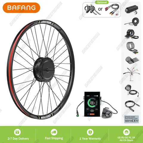 48V 500W Hub Motor eBike Wheel Kit BAFANG