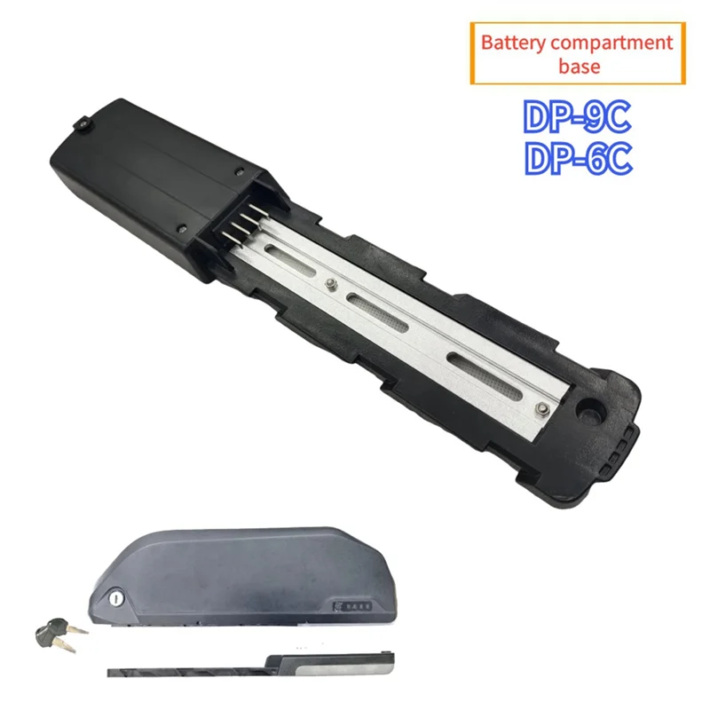 Electric Bike Battery Box Base Rail Parrot Battery Base Bracket DP-9C Lithium Battery Box Base Bracket 48V 36V 52V