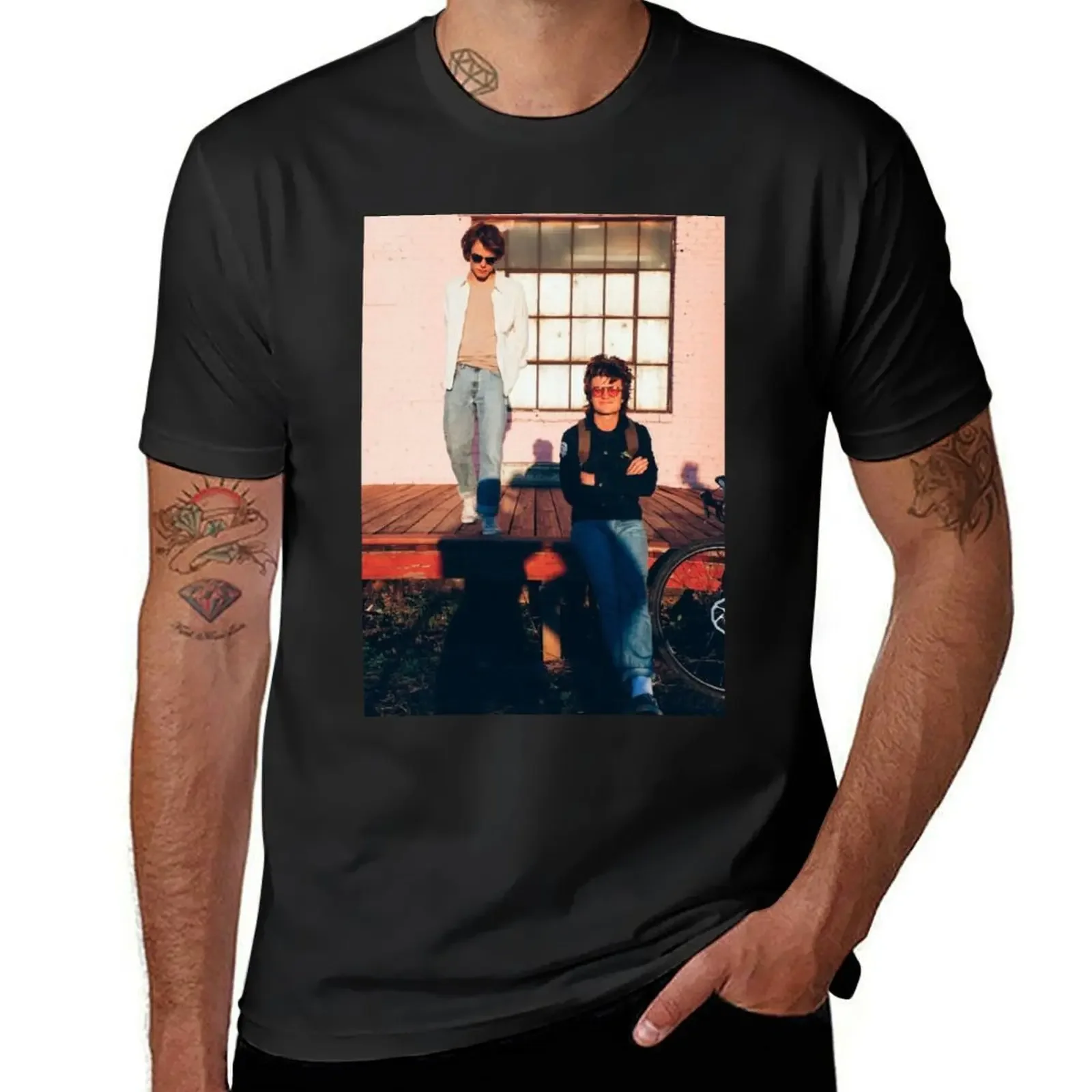 joe keery x charlie heaton T-Shirt vintage clothes oversized t shirt quick drying Personalized t-shirt designer t shirt men