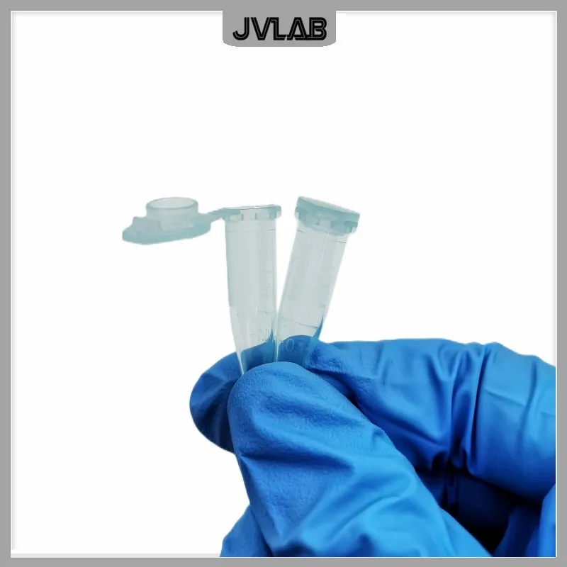 Microtubes Centrifuge Tube 1.5ml Lab Centrifugal Tube Colorful EP Tube Bottom Tip PP Test Tube Snap-cap Clear Scale Pack of 100