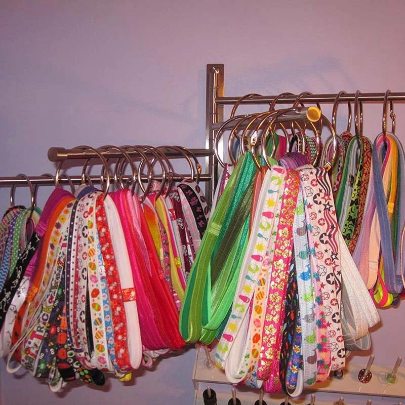 

ABVC Wall Mounted Swing Towel Bar - Stainless Steel Bath Towel Rod 4-, Bathroom/Kitchen Swivel Towel Rack Hanger Holder