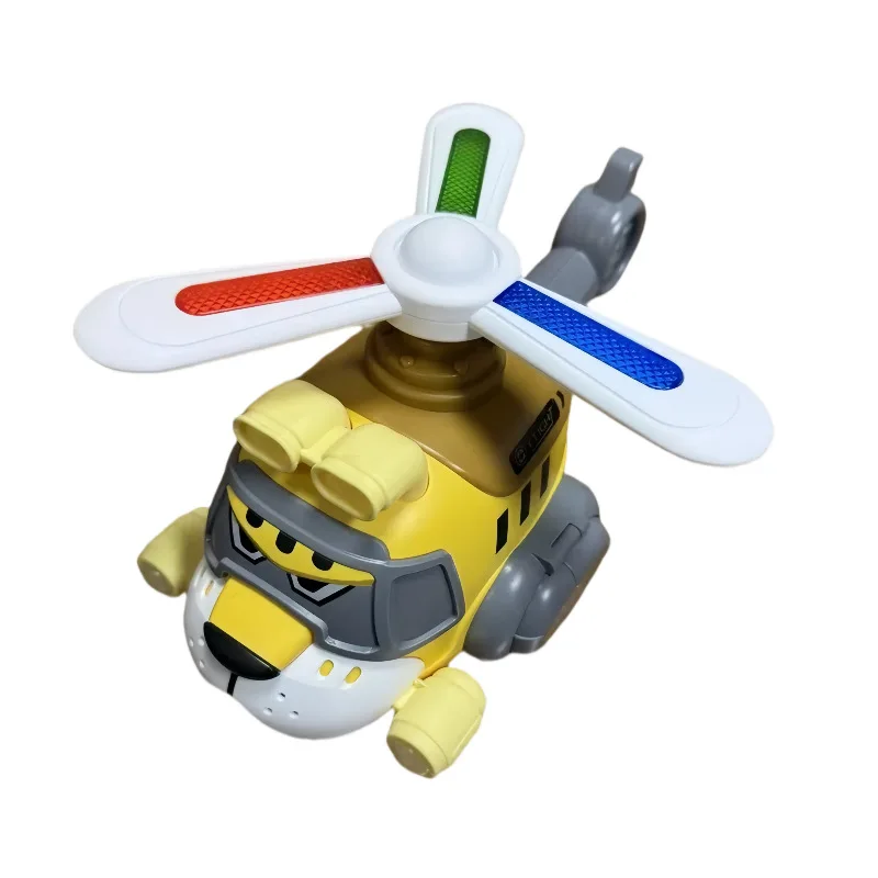 Electric Tiger Helicopter Toy Stunt Sound Light Rotating And Rising Cartoon Baby Fighter Helicopter Toy Children's Birthday Gift