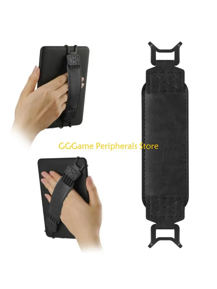 U55B Universal Tablets Hand Band For 6-7Inch Devices Ergonomic Elastic Strap NonSlip Finger Grip Lightweight Holder