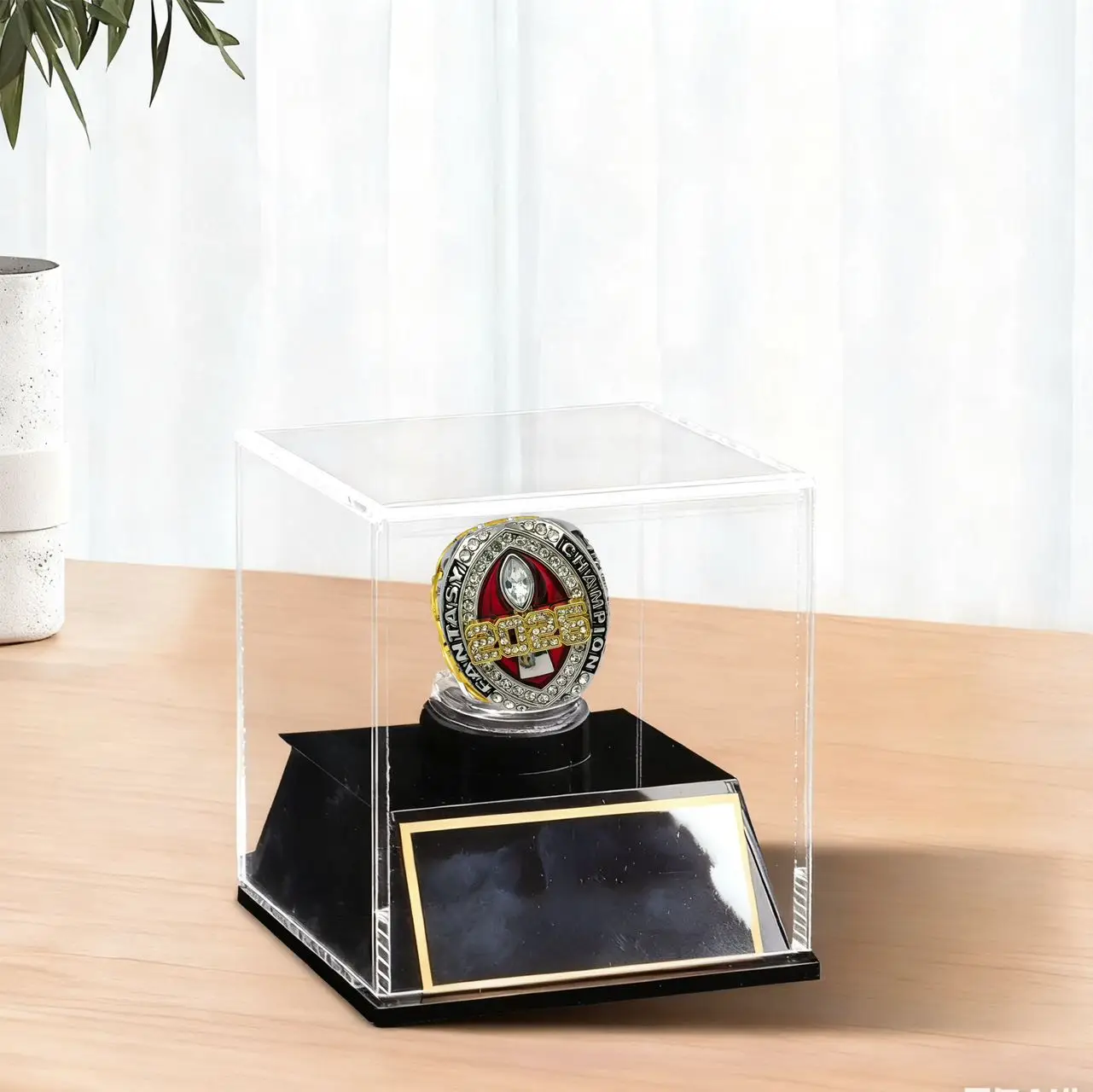 

2026 Новое кольцо чемпионата Фэнтези-Футбола, памятное кольцо в подарок фанату, модное кольцо с хит продаж