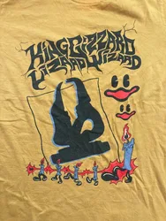 King Gizzard & the Lizard Wizard Daisy Yellow T-Shirt Cotton