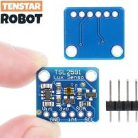 TSL2591 IIC I2C Light Sensor Breakout Module High Dynamic Range LUX Digital Sensor TSL25911FN 3.3V 5V Diy Electronic