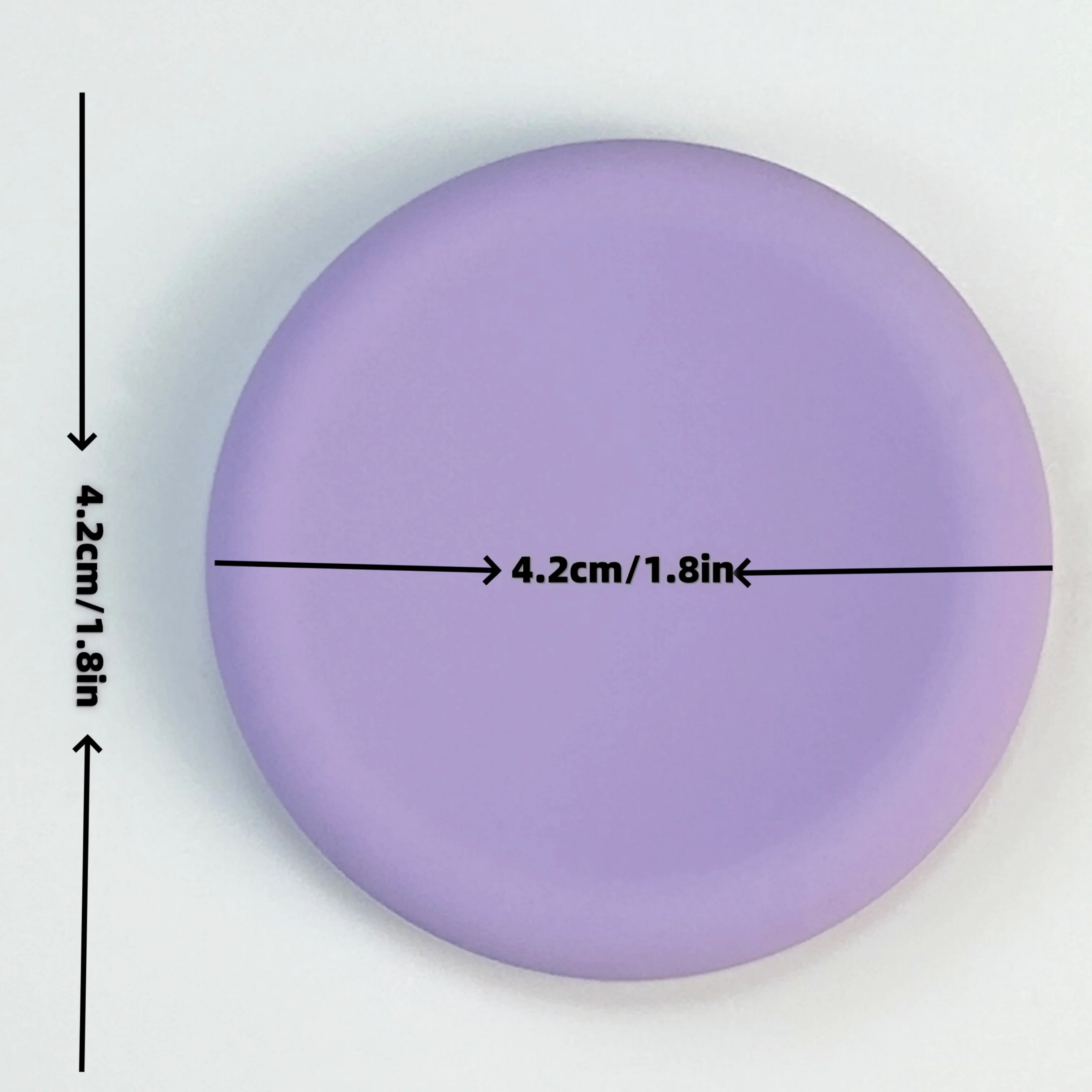 Round Silicone Covers for PotSocket (Silicone Cover Only) for Collapsible Grip used to replace the top of the potsocket