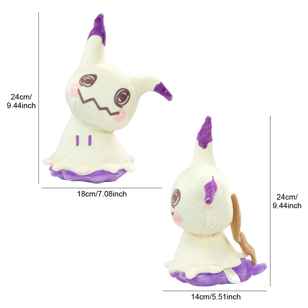 Mimikyu ألعاب من القطيفة تحصيل لينة Plushies لطيف لامعة Mimikyu محشوة الحيوان الكرتون Eevee Espeon Glaceon Peluche الدمى الهدايا