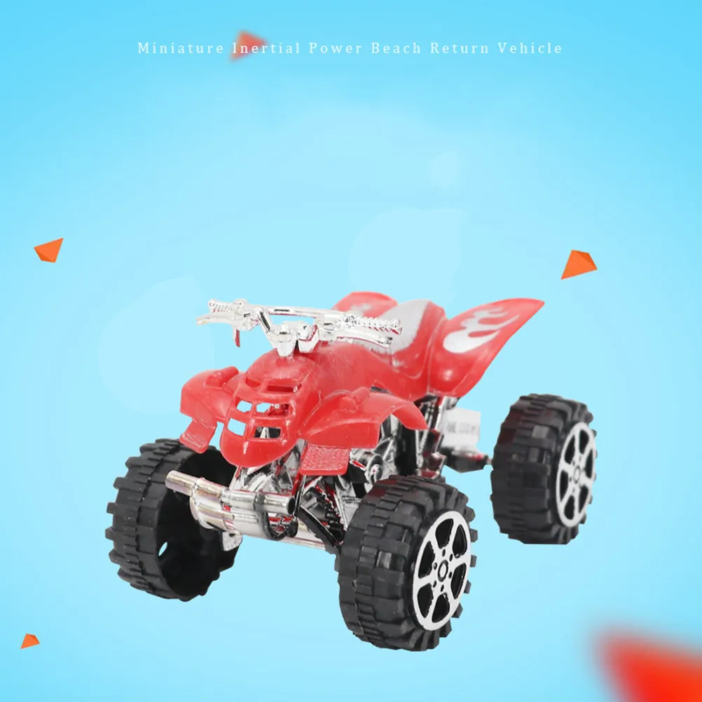

10Pcs Pull Back Mini Motorbike Creative Kids Educational Beach Inertia Cars Fun Gift Random Colors Pull Back Mini Car