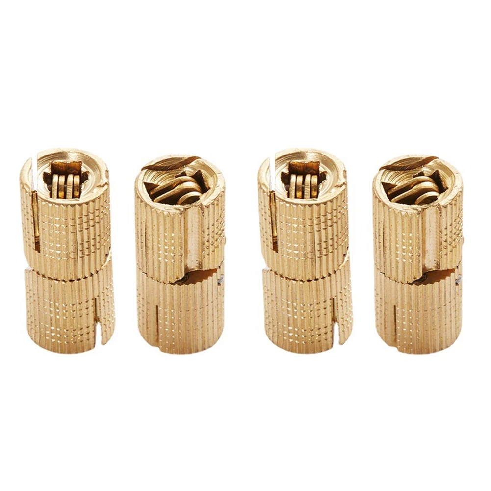4 Cylinder Concealed Drum Hinges for Jewelry Boxes and Crafting Use Made from Copper for Longevity and Smooth Movement