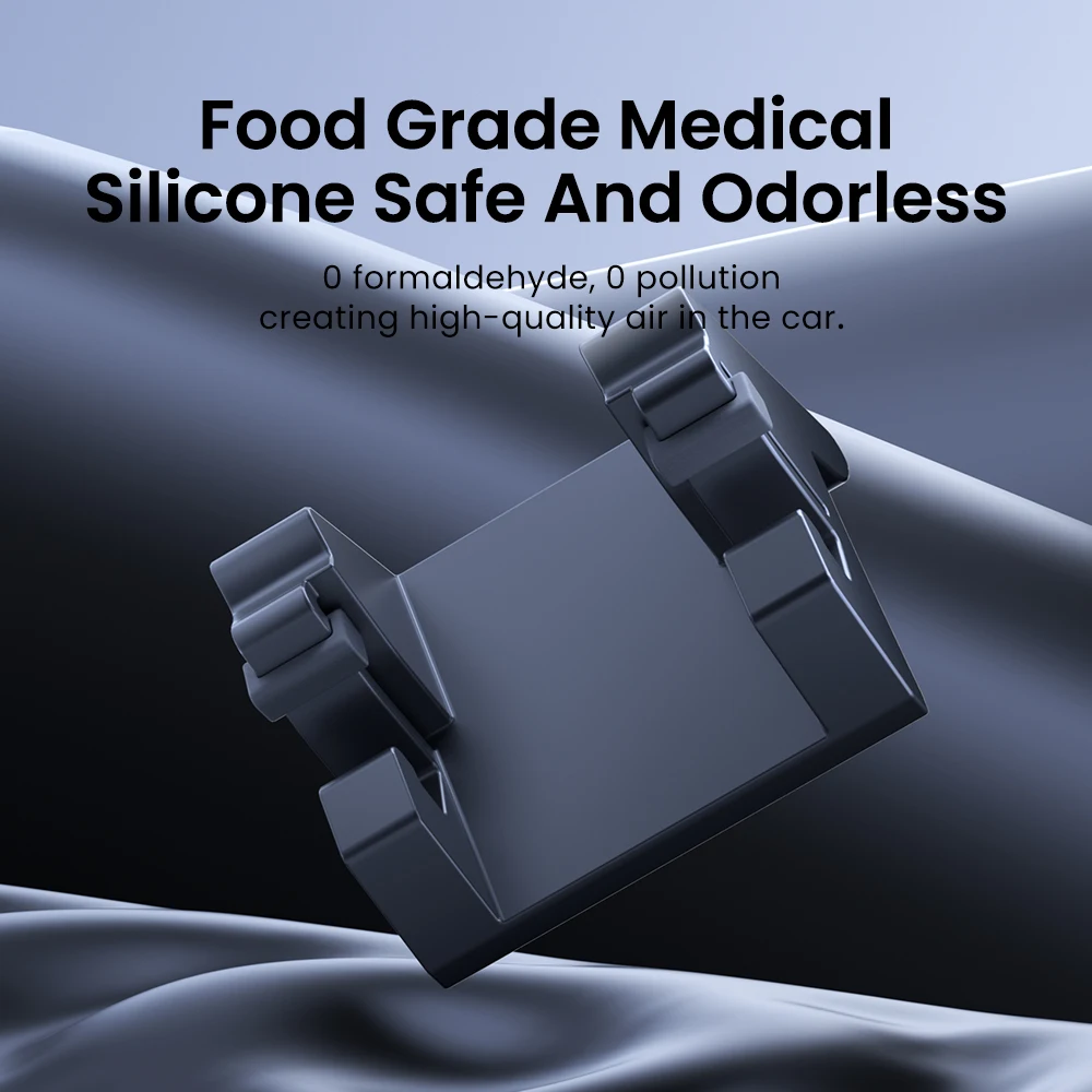 YZ-Support de Téléphone Portable en Silicone Liquide pour Voiture, réinitialisation de Ventilation, Modèle Highland 3
