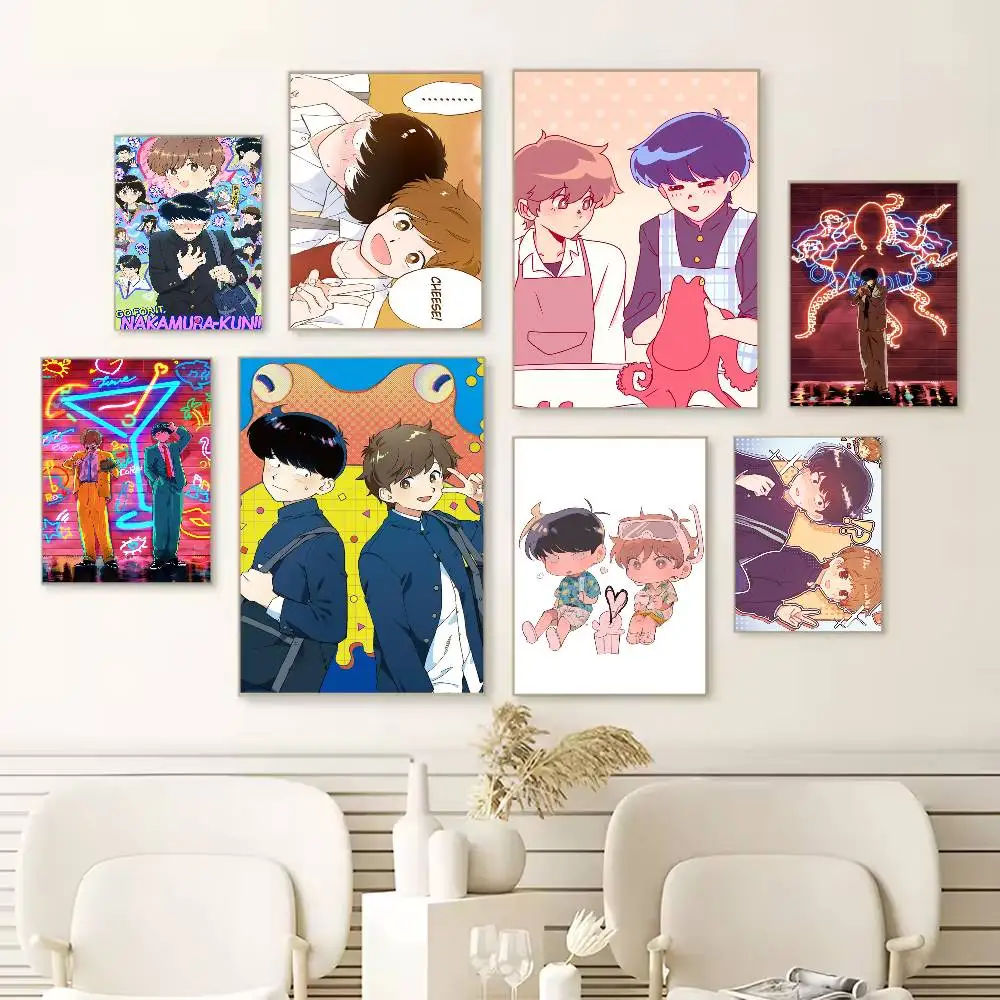 

Go For It Nakamura-kun Poster Versatile HD Waterproof Wall Art Self-Adhesive Decor for Any Space Ideal Gift