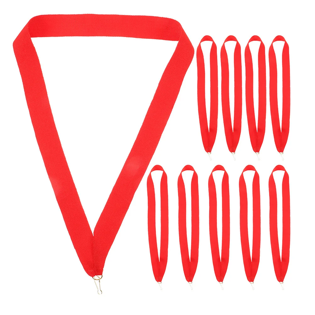 

15Pcs Medal Lanyards Sports Ribbon Holders Polyester Medals Straps for Competition Events Award Neck Ribbons