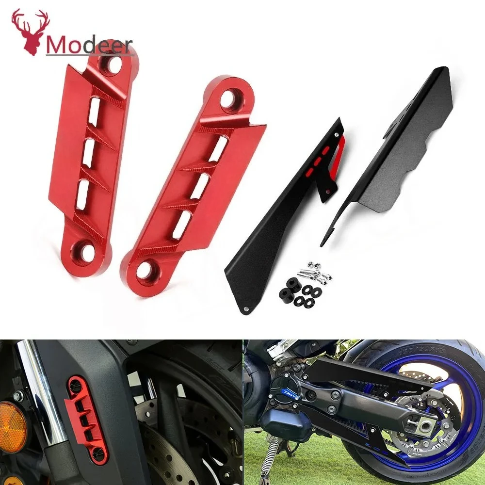 

Для мотоциклов TMAX 530dx 530sx DX SX: Декоративная накладка на переднюю ось и защита цепи