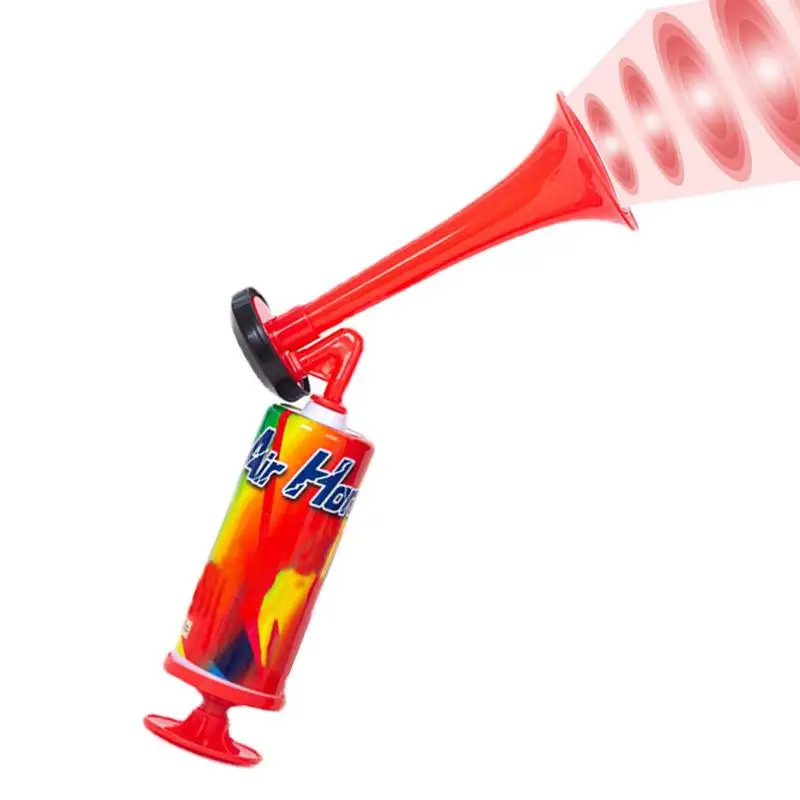 Handheld Cheer Plastic Horn Football Game Fans Cheerleading Props Vuvuzela Kid Trumpet Football Cheer Horns For Air Pump