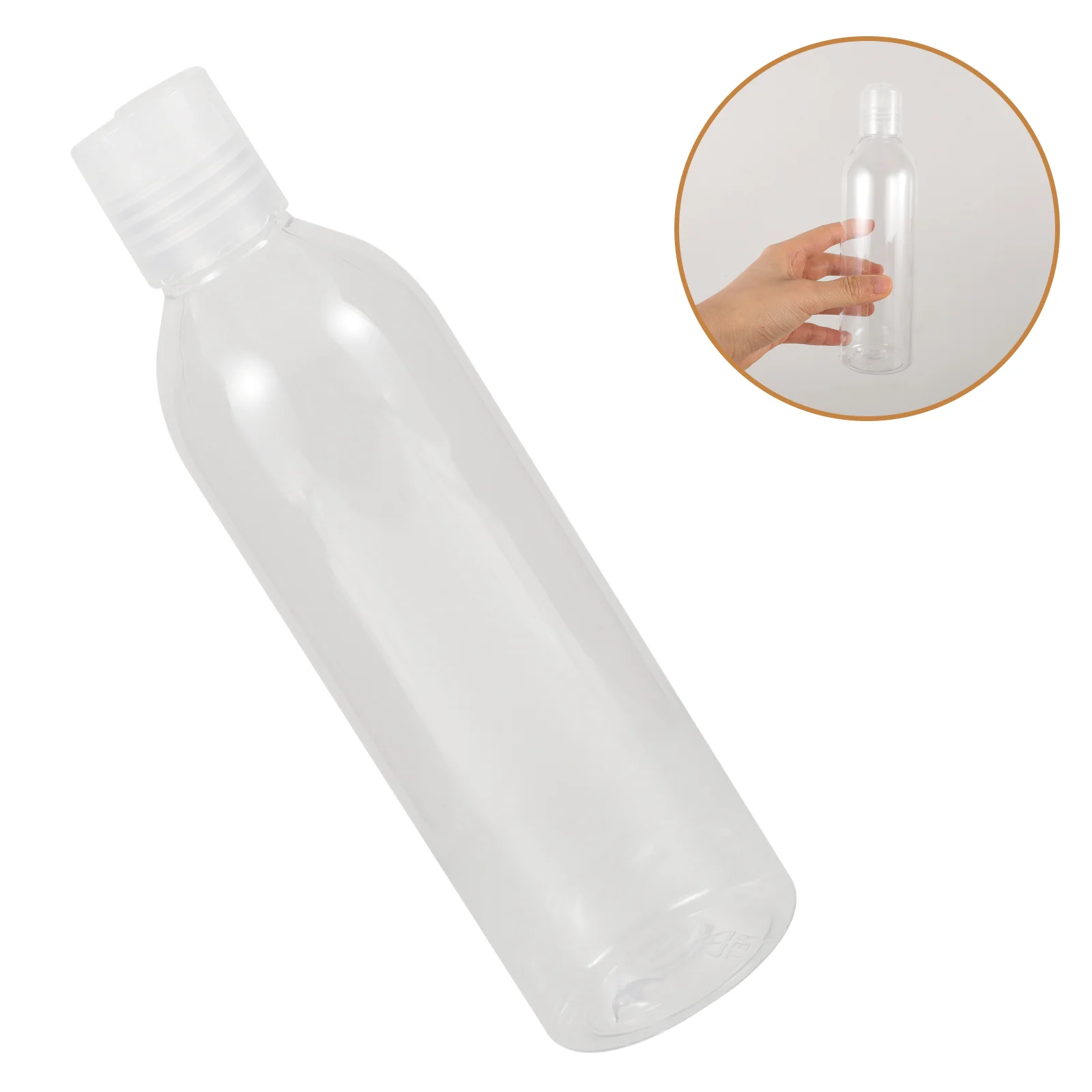 

5colors Liquid Sample Container with Press Type Lid Travel Cosmetic Lotion Shampoo Storage Vial PET Empty Bottle