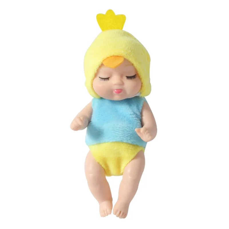 Vêtements d'animaux mignons de dessin animé pour filles, simulation de sommeil, jouets de princesse Reborn, mini poupées bébé Reborn, Joendocmobile, beurre, nouveau