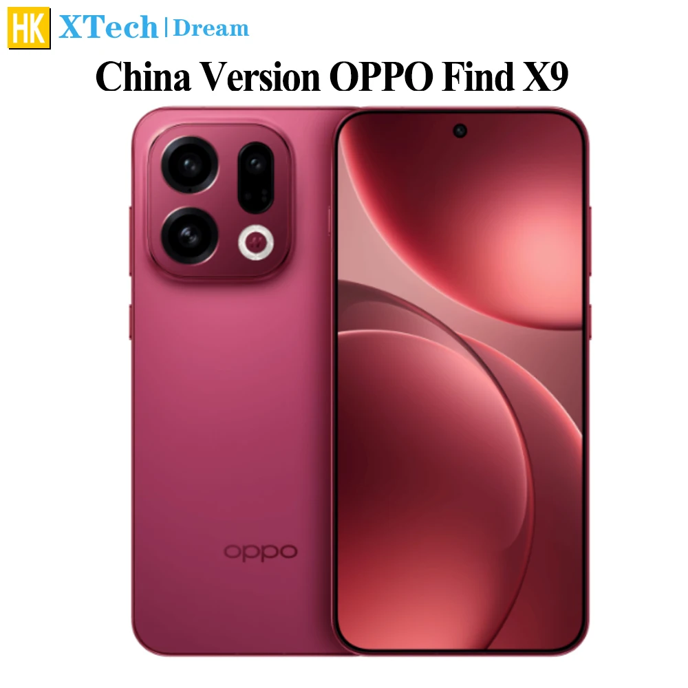 original brand new Oppo-Find X9 China Version Wireless Dimensity 9500 50MP OIS, 6.59 "AMOLED 120Hz, 7025mAh, 80W SuperVOOC