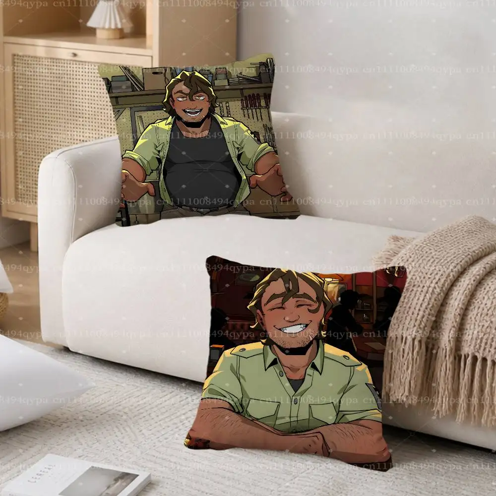 S-Strade BTD B-Boyfriend to Death Pillowcase With Zipper Throw Pillow Cover Shams Cushion Covers for Bed Living Room Couch