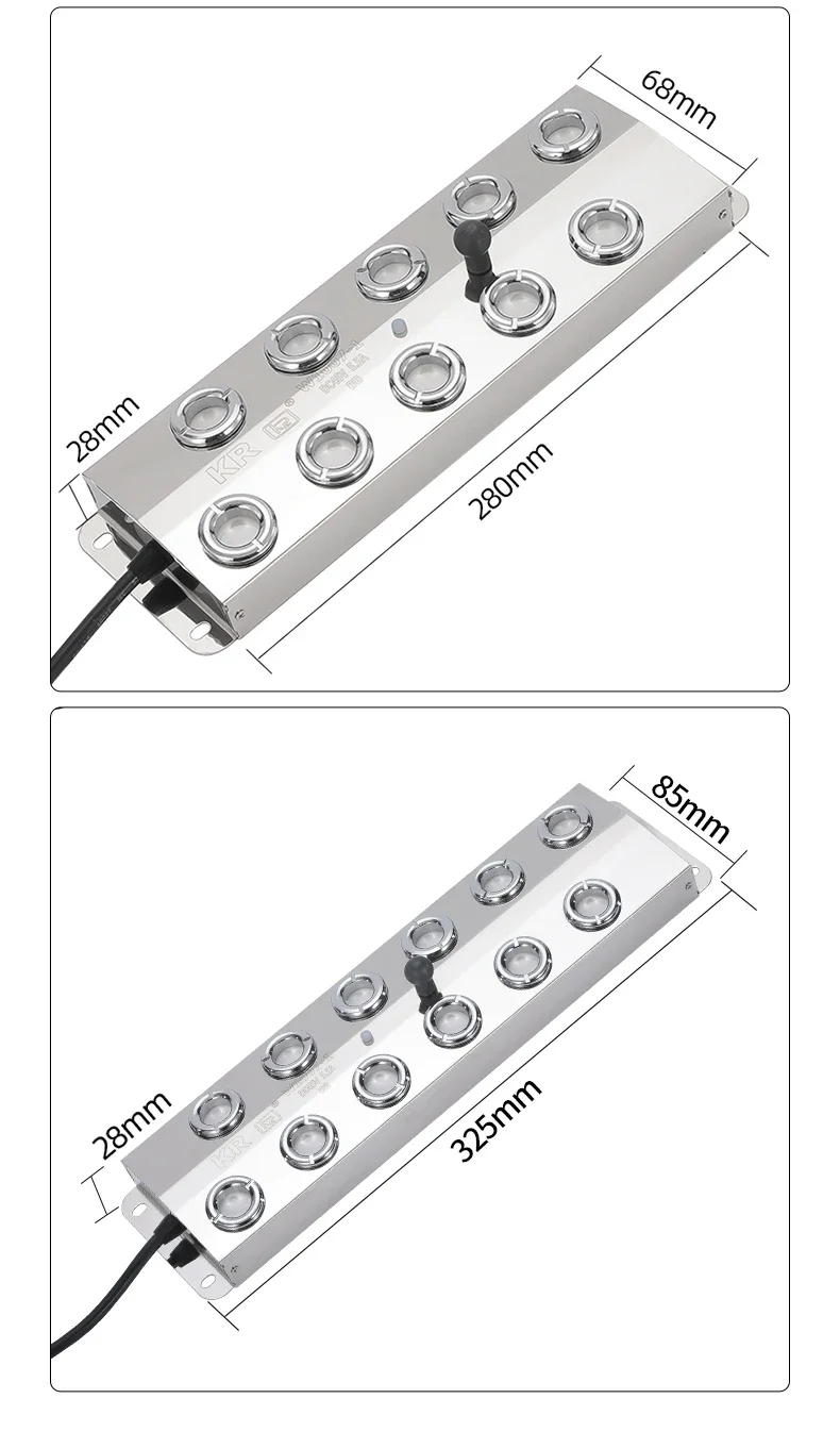 Ultrasonic atomizing board four heads six eight heads twelvepool sprayer fog maker landscape rockery fish pond