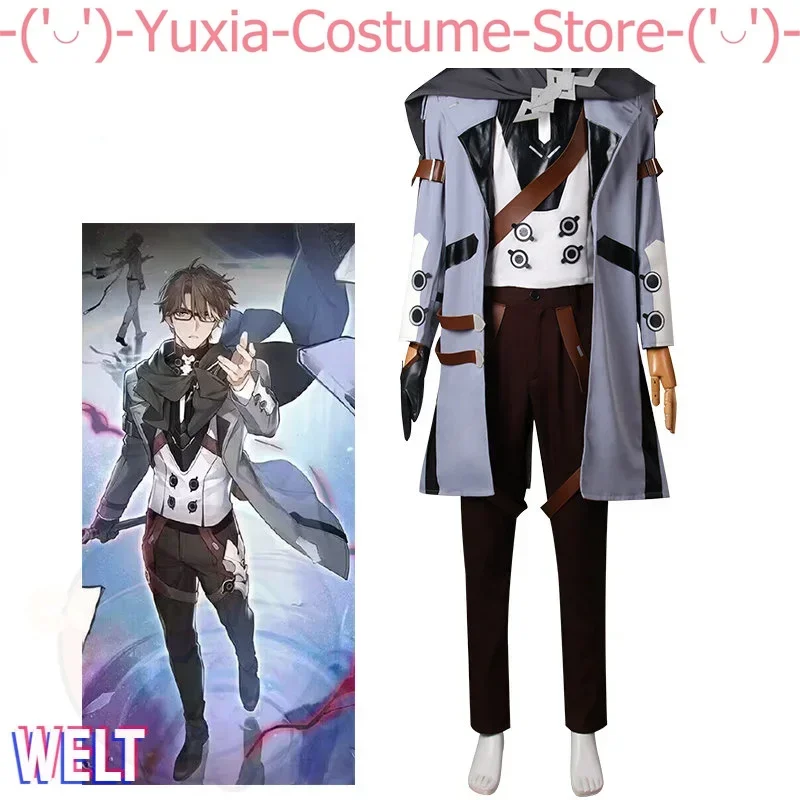 Game Honkai Star Rail Welt Cosplay Costume Game Star Rail Cos In The Name of The World Welt Yang Costume