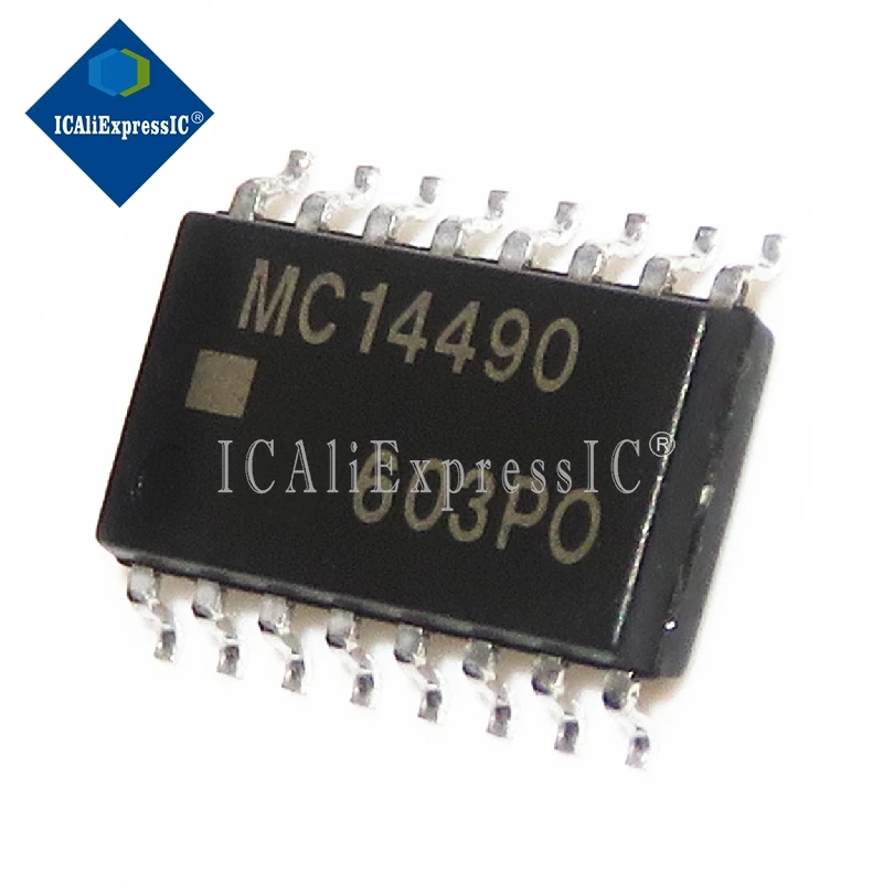 

5PCS MC14490 14490 SOP-16-5.2MM