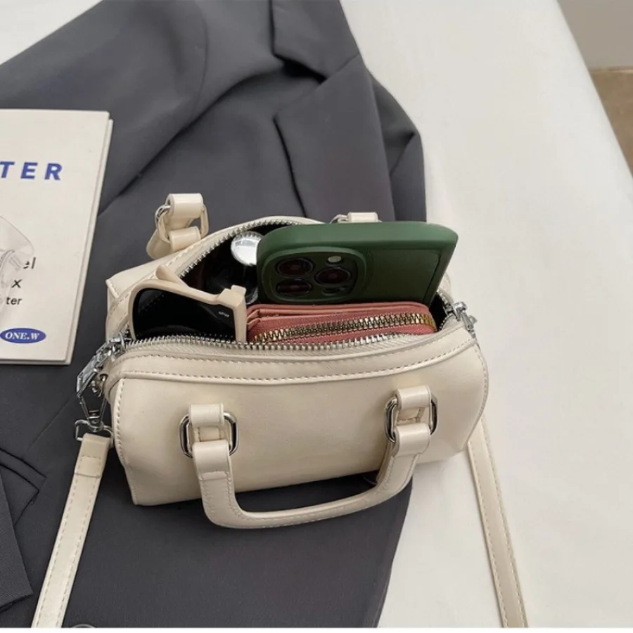 حقيبة نسائية عصرية جديدة راقية ومتعددة الاستخدامات وبسيطة بكتف واحد حقيبة كروس للركاب حقائب بوسطن المحمولة #6