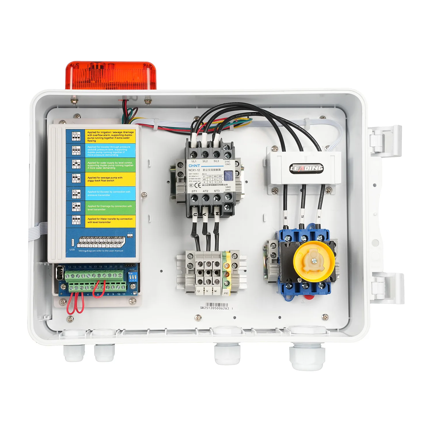 380V Color Digital Display Pump Intelligent Water Level Control Water Treatment with Powerful Function Fully Unmanned Management