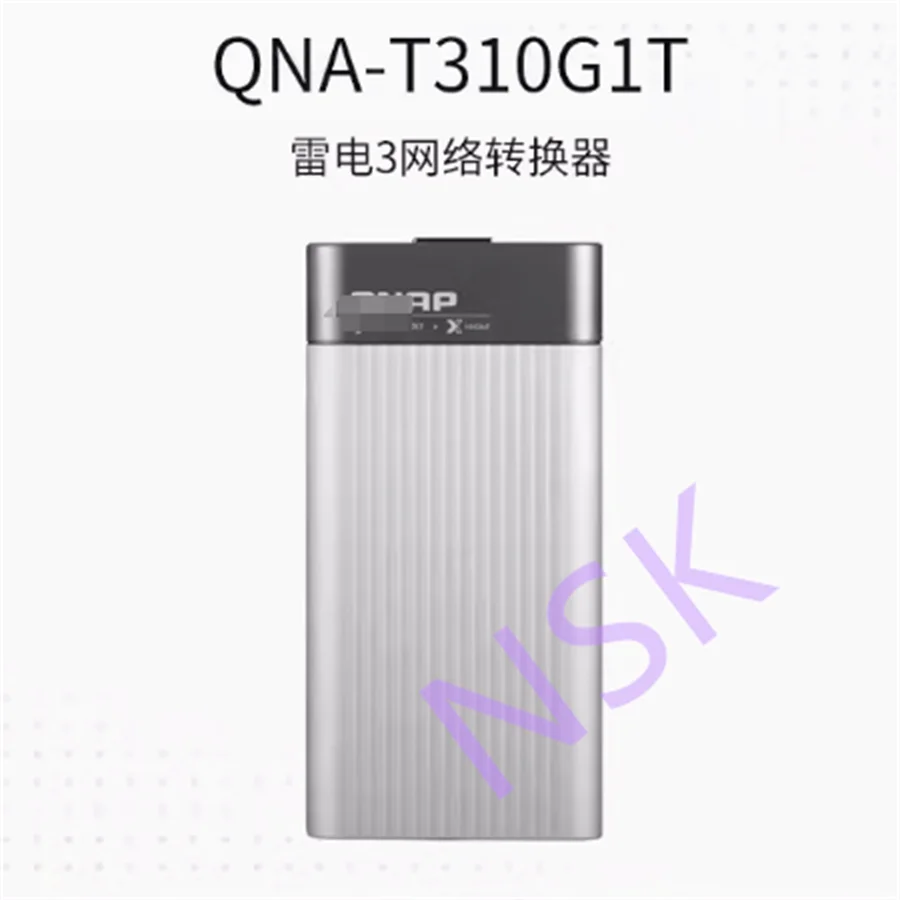 

Original QNA-T310G1T For QNAP Single Port Thunderbolt 3 To 10 GbE NBASE-T Adapter 100% test ok